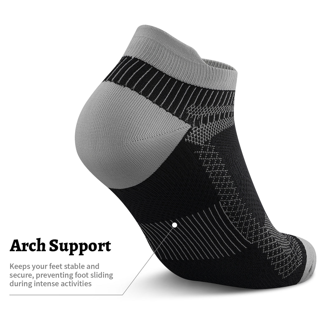 Compression Socks for Men Women Ankle Running Socks for Plantar Fasciitis
