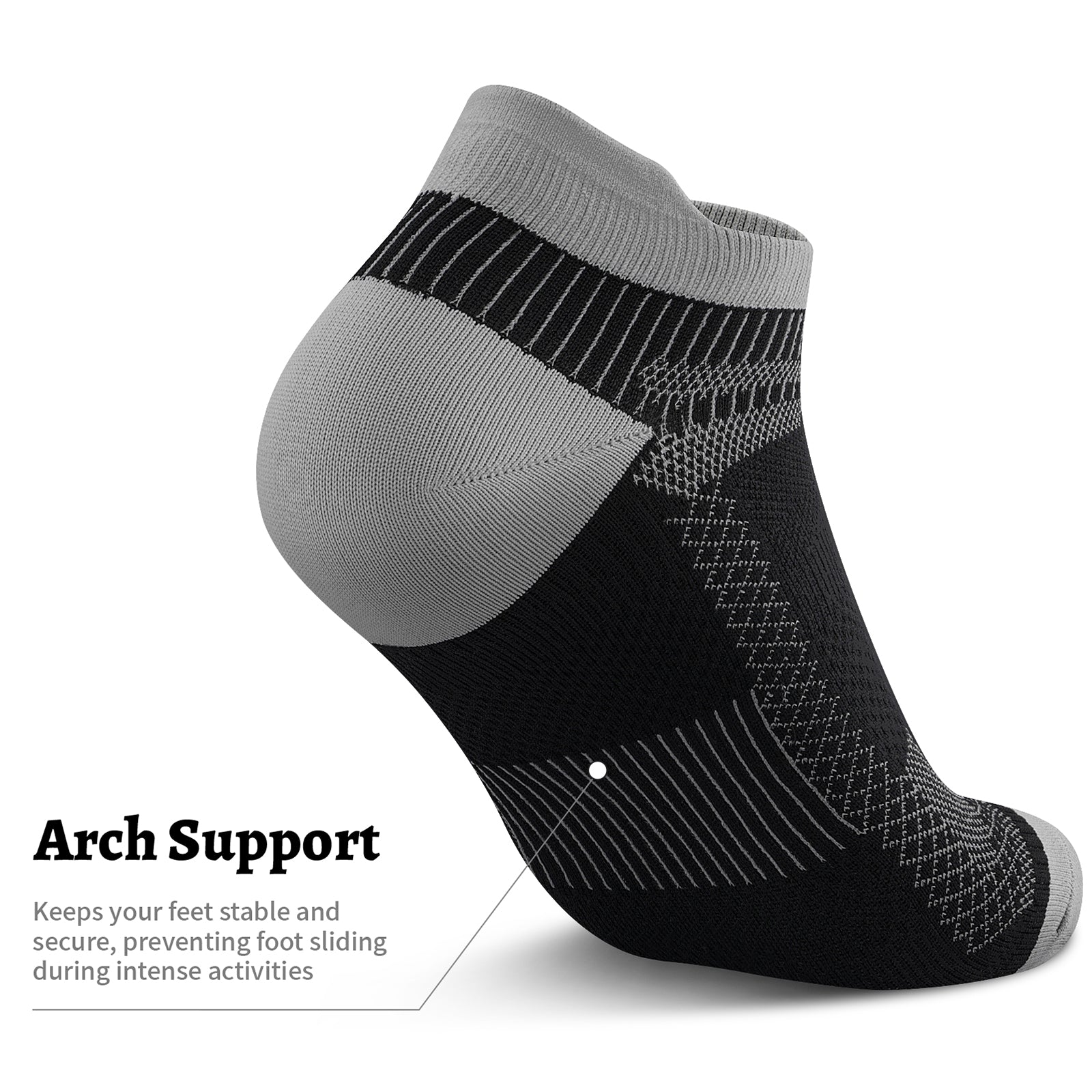 Compression Socks for Men Women Ankle Running Socks for Plantar Fasciitis