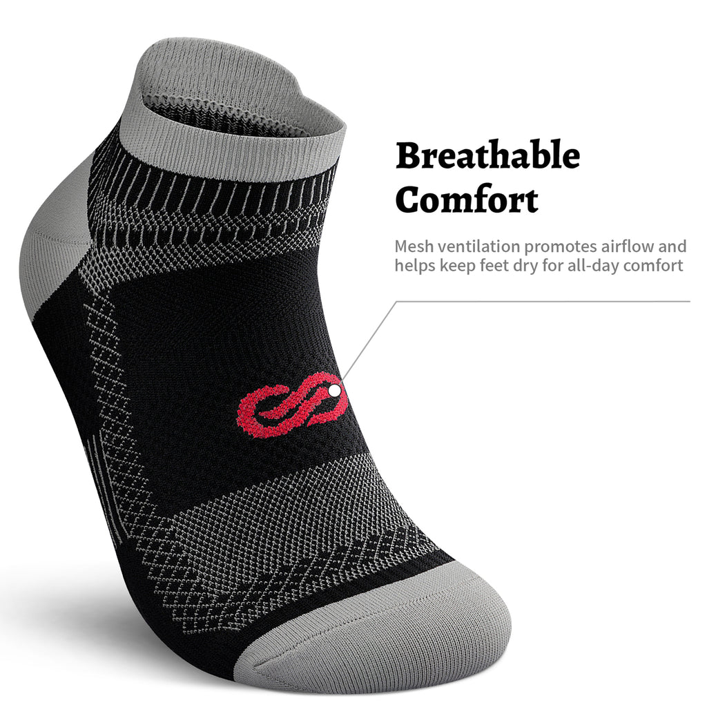 Compression Socks for Men Women Ankle Running Socks for Plantar Fasciitis