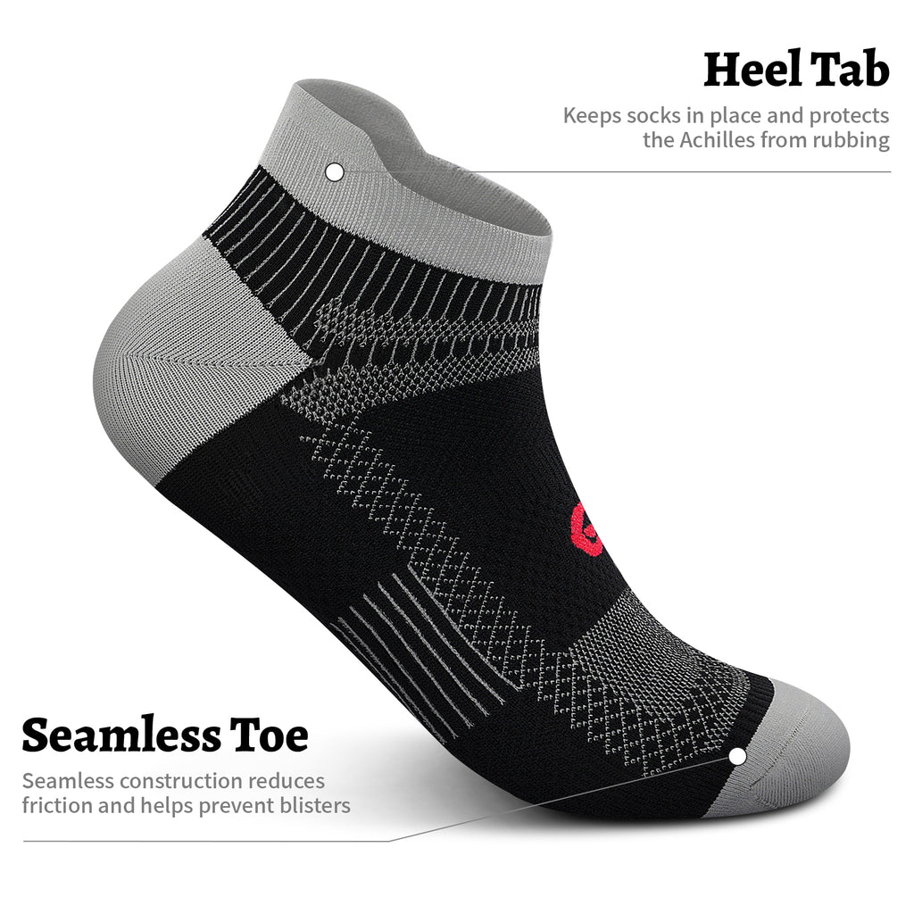Compression Socks for Men Women Ankle Running Socks for Plantar Fasciitis