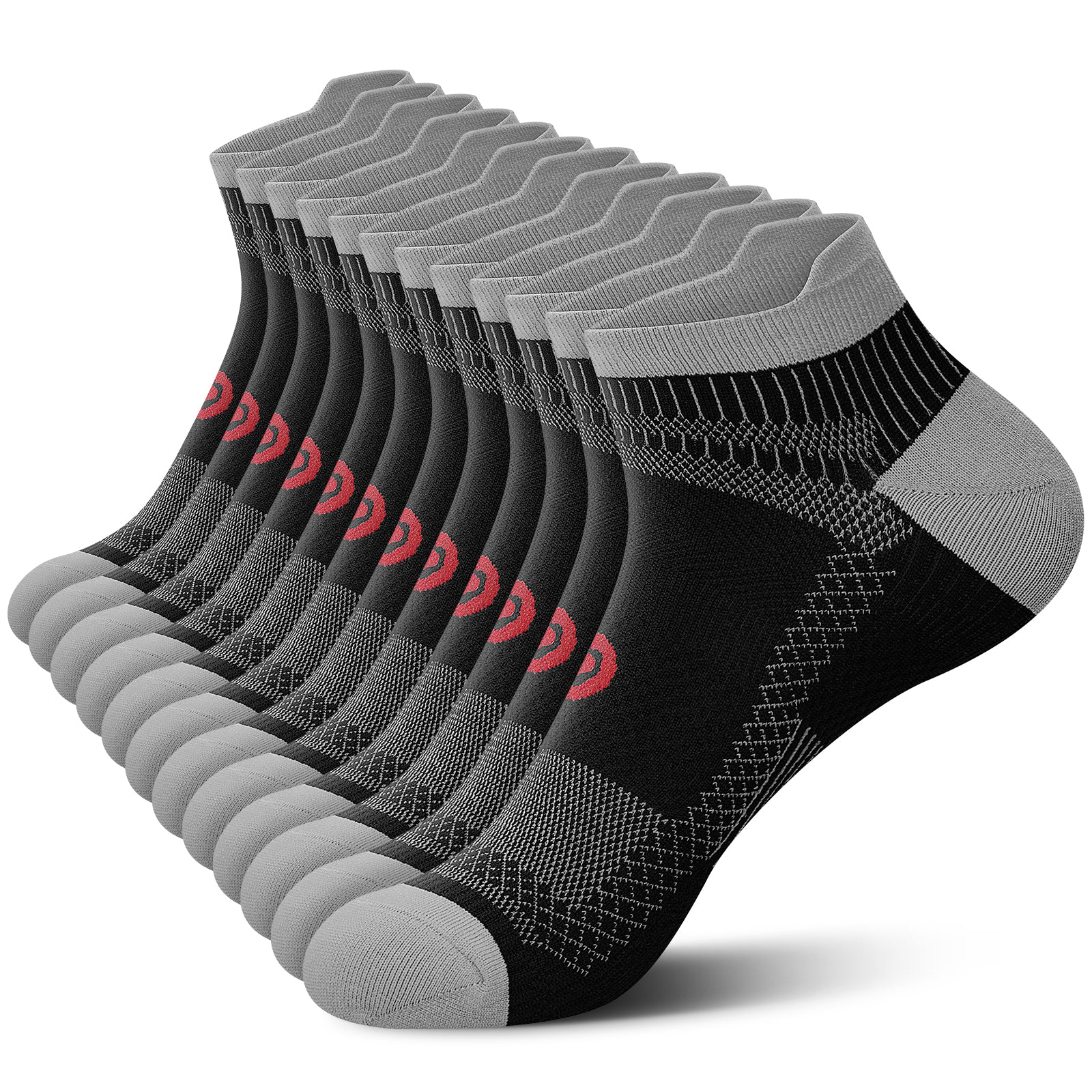 Compression Socks for Men Women Ankle Running Socks for Plantar Fasciitis